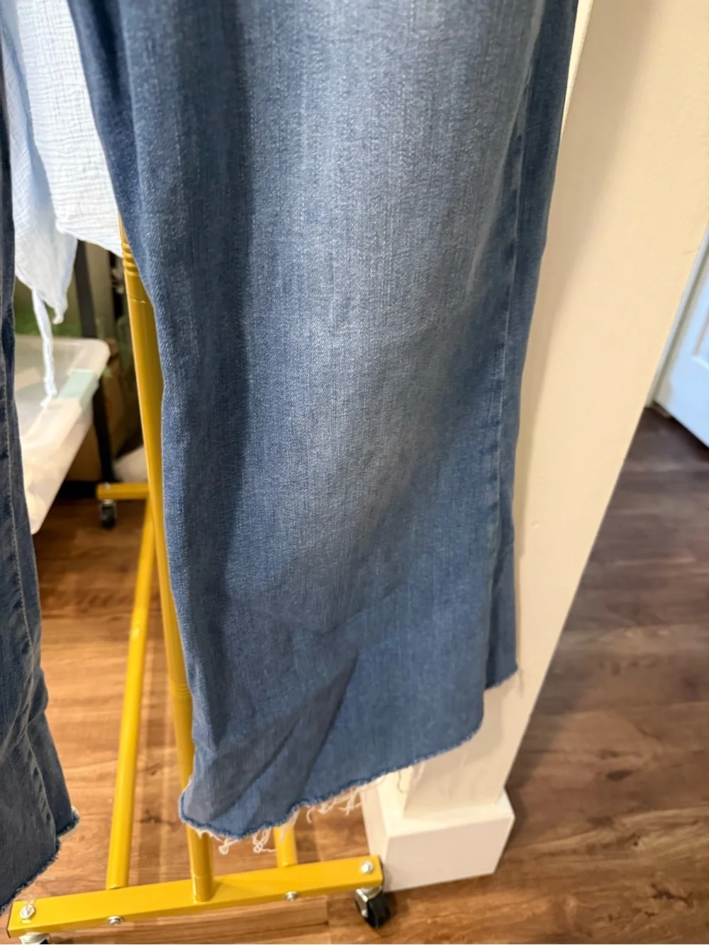 FRAME Le Palazzo Crop Wide Leg Jeans Size 32